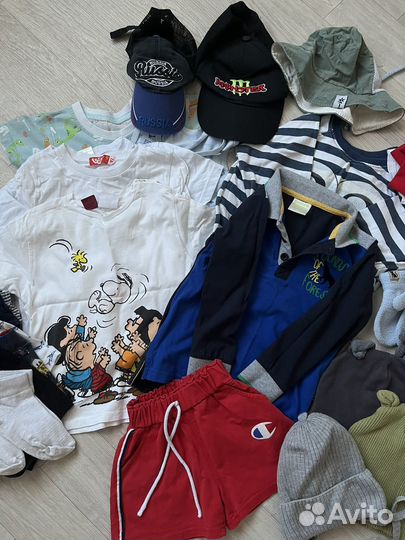 Пакет вещей на мальчика 98 104