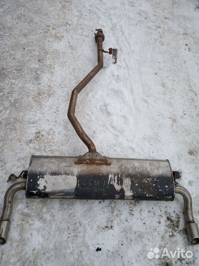 Глушитель Discovery Sport L550 2014- 204DT