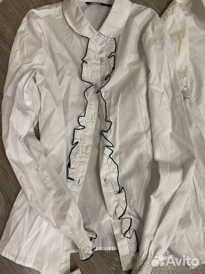 Рубашки на девочку 158