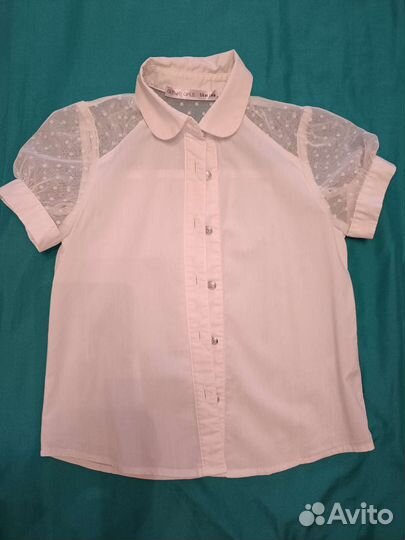 Рубашка школьная 110-116