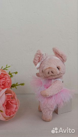 Свинка Тедди ручная работа