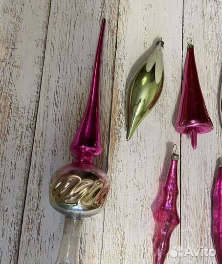 Елочные игрушки СССР одним лотом