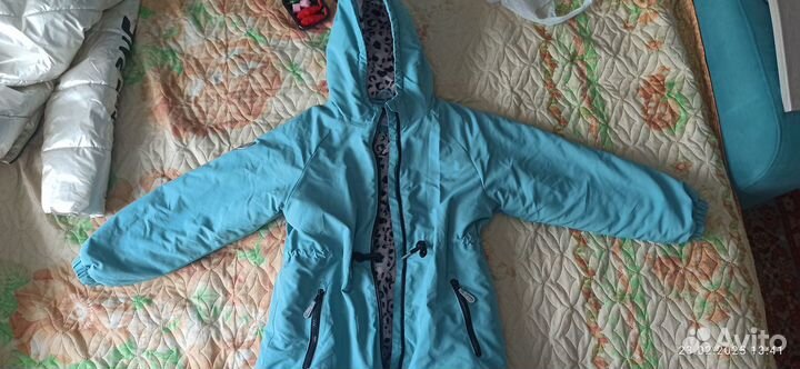 Куртка демисезонная для девочки 134