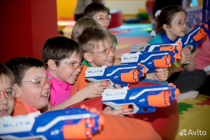 Выездной лазертаг Клин Нерф-вечеринка Лучный бой