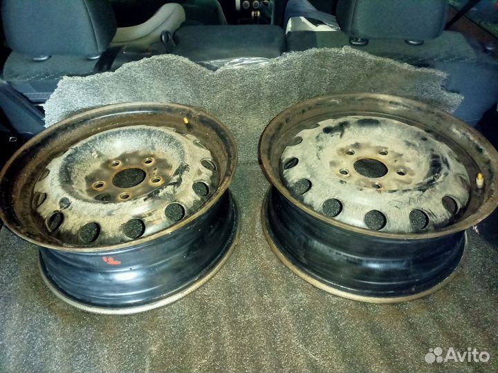 Диски Nissan R16 5x114.3 штамповка