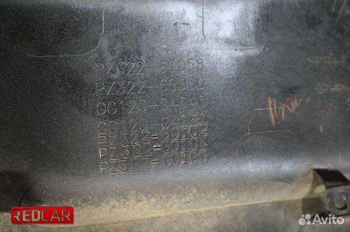 Спойлер бампера зад лев Superior Lexus LX 3 (18)