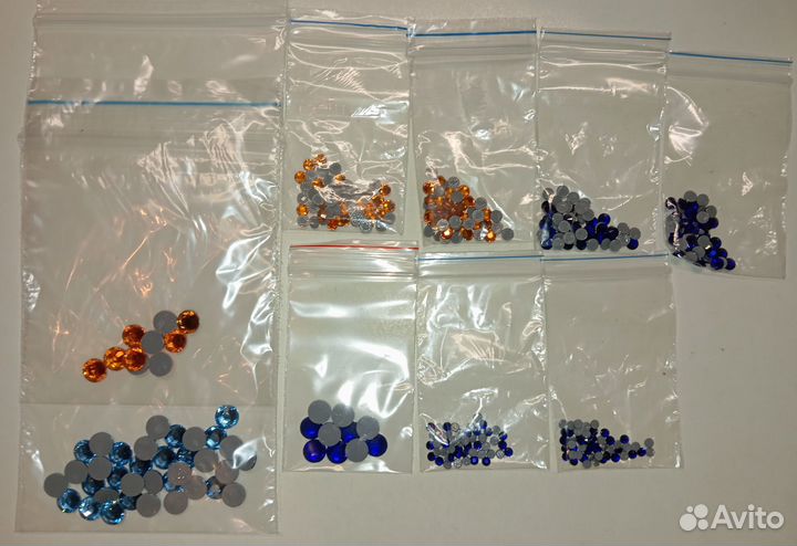 Набор термоклеевых стразов Swarovski