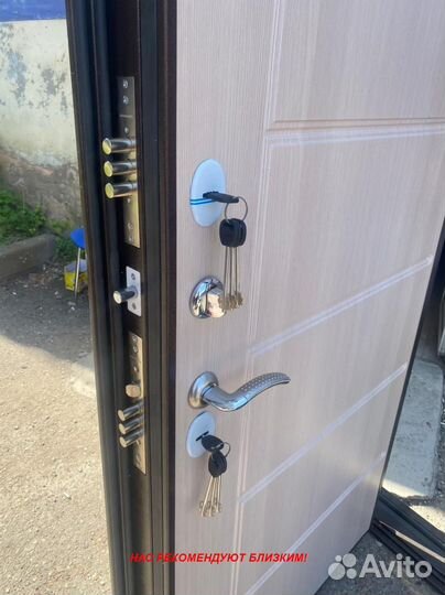 Тёплая дверь входная с установкой