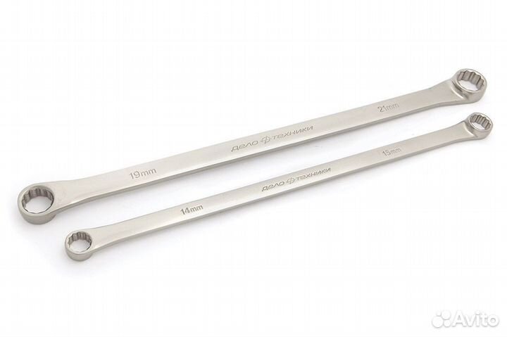 Ключи накидные удлиненные от 8х10 до 19х29