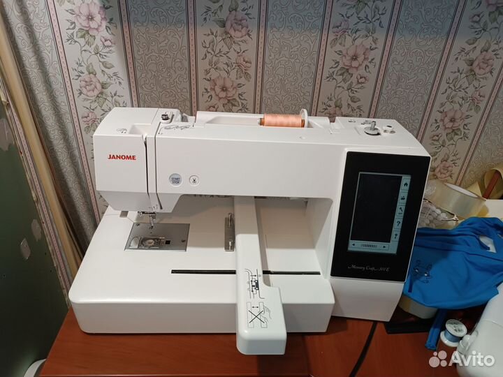 Вышив. машина janome memory craft 500e+допники