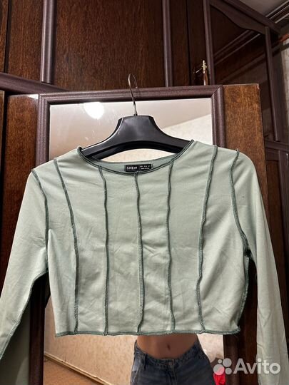 Топ с длинным рукавом