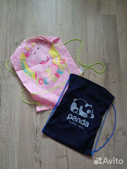 Сумка мешок для сменной обуви