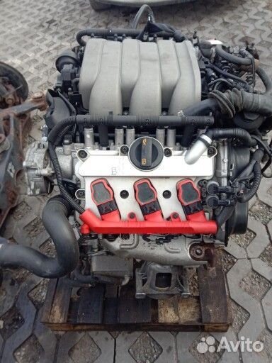 Контрактный двигатель 2.8 V6 FSI VW Audi Skod+акпп