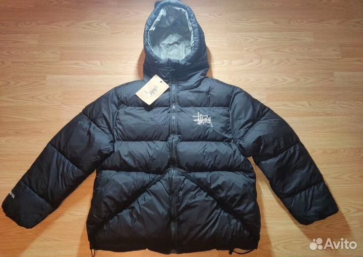 Пуховик Stussy micro ripstop (цена ревльная )