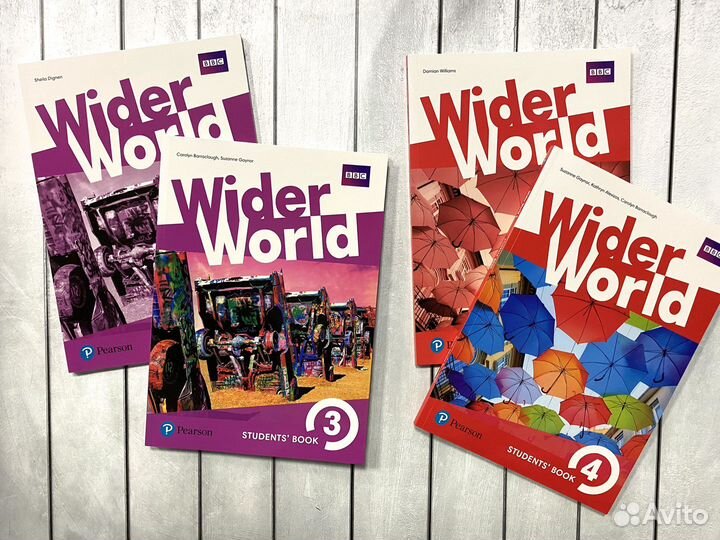 Wider World учебники новые