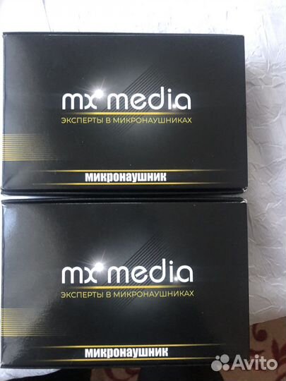 Микронаушник mx media