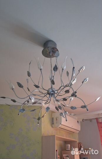 Люстра потолочная бу