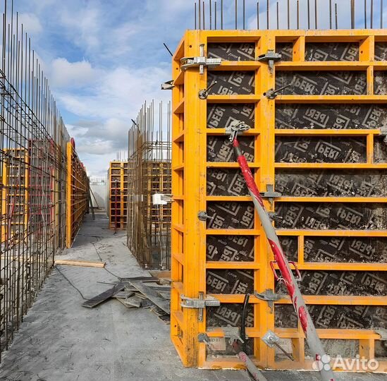 Щитовая Опалубка Стен Фундамента Колонн Перекрытия