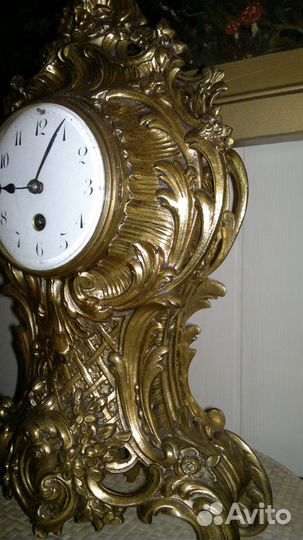 Старинные (антикварные) каминные часы