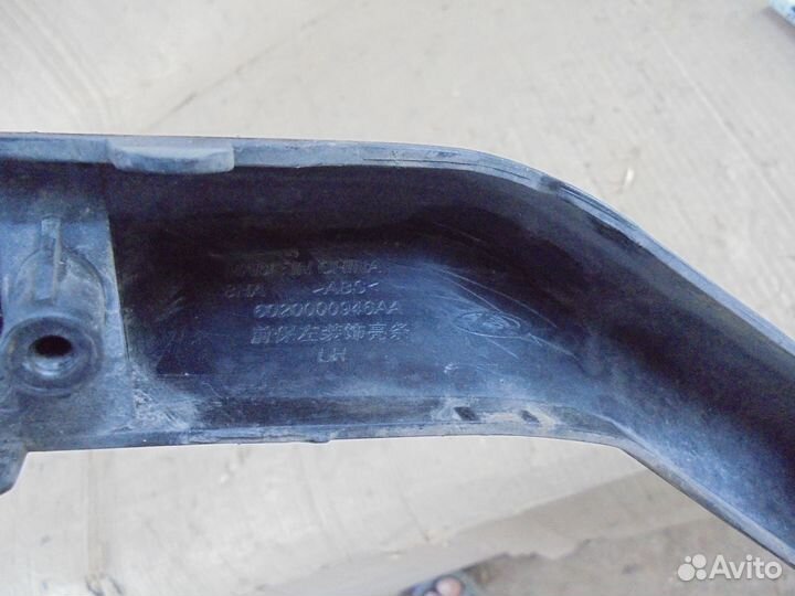 Накладка переднего бампера левая Chery Tiggo 7 PRO