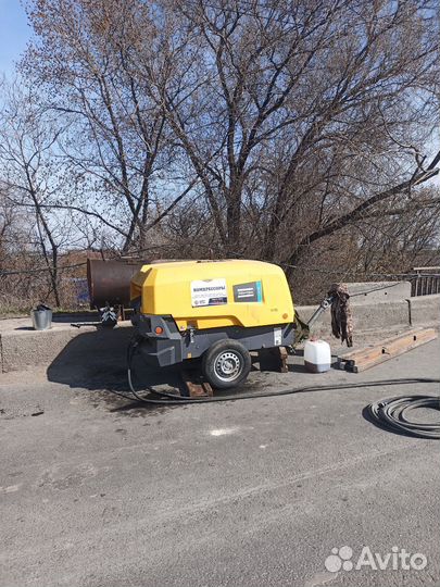 Аренда дизельного пескоструйного компрессора