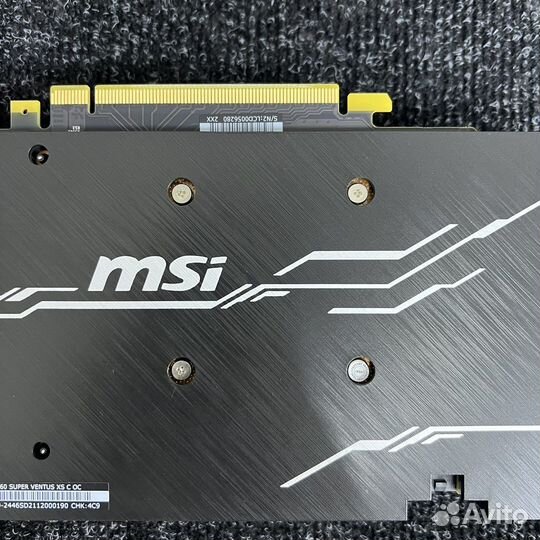 Видеокарта GTX 1660 Super 6GB Msi Ventus