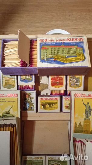 Спички коллекционные СССР