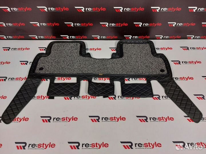 Ковры салона 3D Lexus RX350 10-15г Правый руль Чер