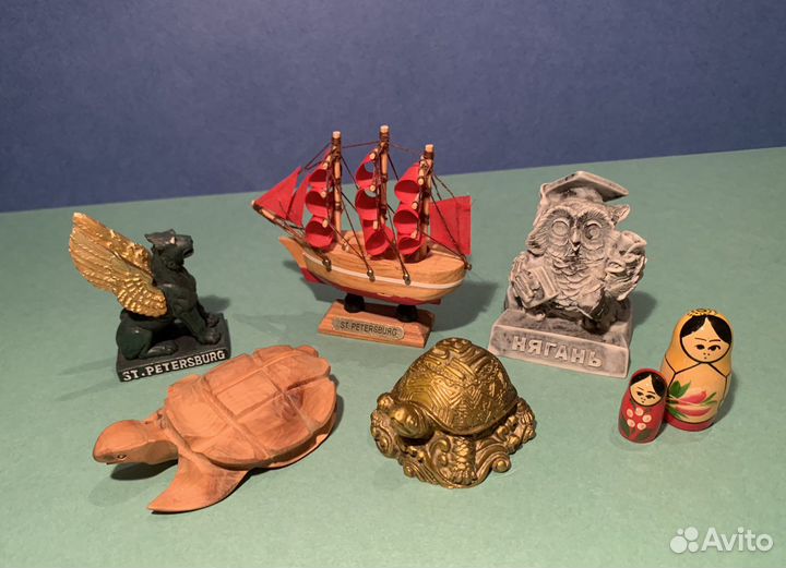 Пирамидка Инь-Янь хрустальная, фигурки, свечи