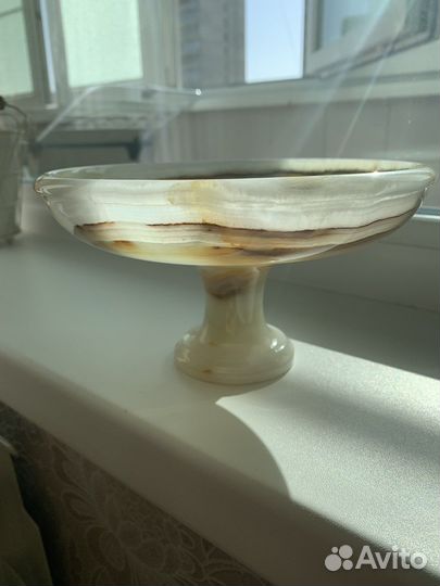 Чаша для конфет, фруктов, печенья. Оникс