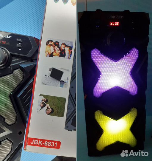 Колонка беспроводная Parodise 30ват Корпус мдф