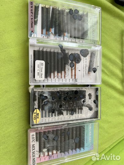 Б/у ресницы для наращивания