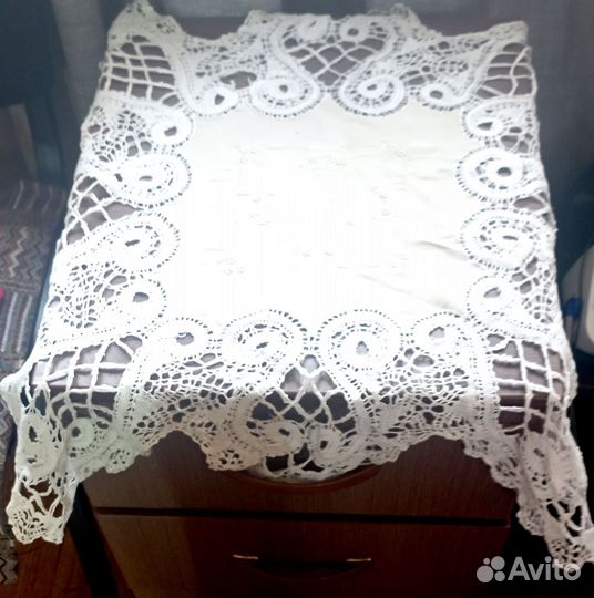 Салфетка кружево старинное