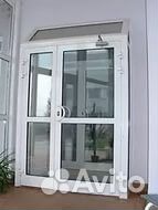 Пластиковые двери, перегородки