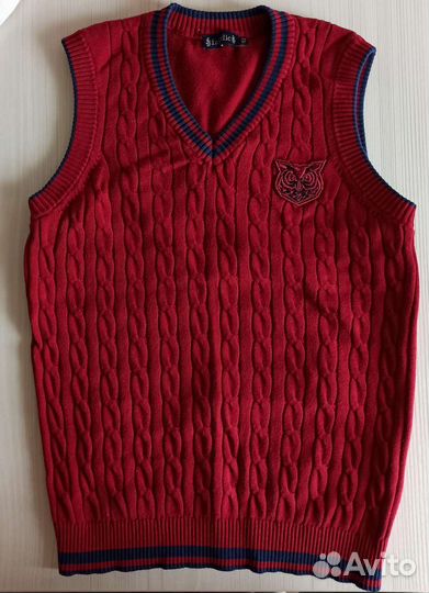 Жилет faberlic бордовый