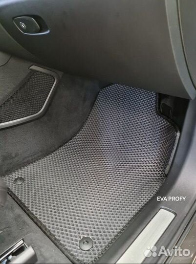 Ева коврики на volvo xc-60 с багажником