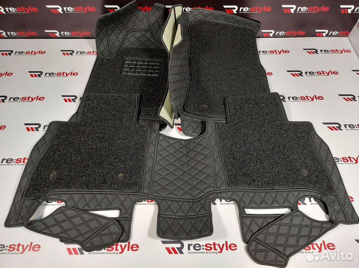 Ковры салона 3D Toyota Land Cruiser 200