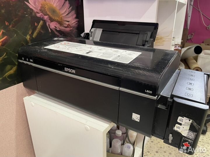 Принтер epson l800 + чернила
