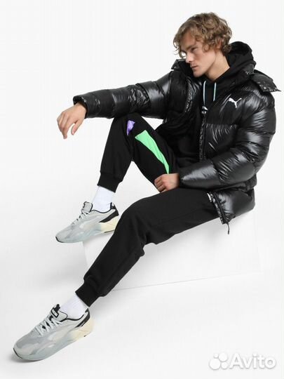 Пуховик Puma Volume Down Jacket с вышивкой