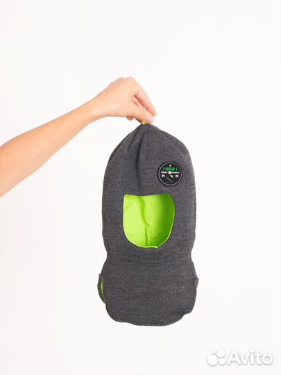 Шапка шлем 52-54