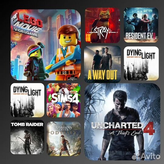 Игры на PS4 PS5 консоль