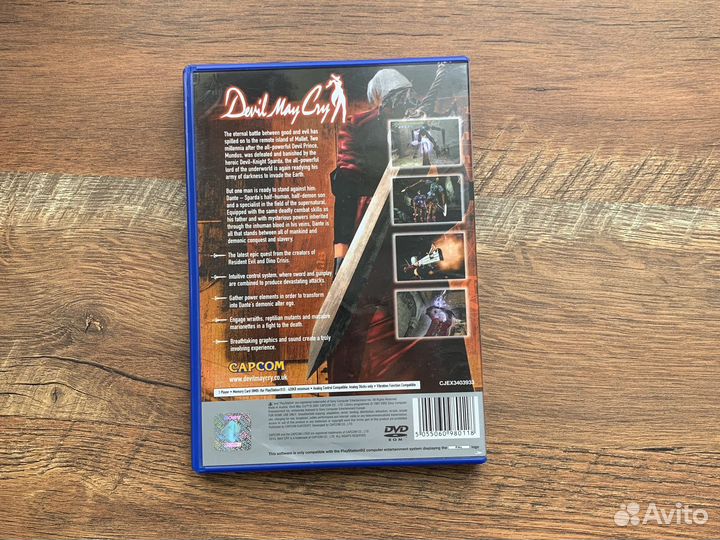 Devil may cry ps2 pal лицензия