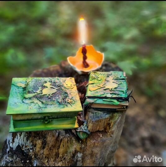 Колдовской набор: шкатулка и записная книжка
