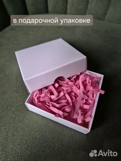 Серьги конго с далматиновой яшмой