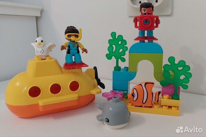 Lego duplo субмарина