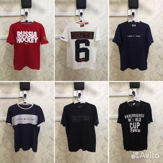 Цена за всё. 14 футболок Nike, Under Armour