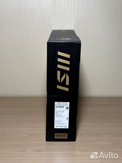 Новый MSI Alpha/ Ryzen 9 7940HX / RTX 4070