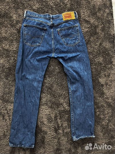 Джинсы levis 501 оригинал W34 L32