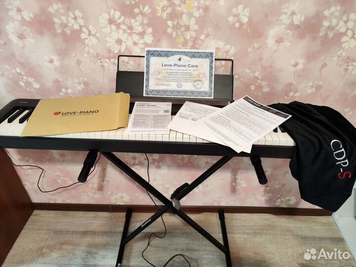 Цифровое пианино casio cdp s100