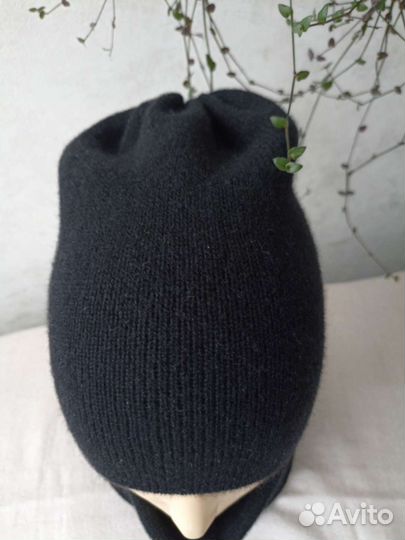 Комплект из кашемира шапка и снуд